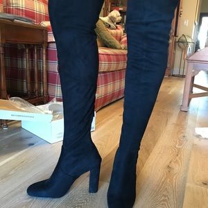 NIB Steve Madden emotions knee high heel boots